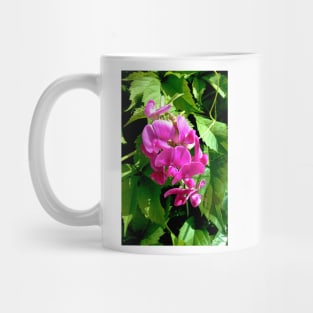 Pink Sweet Pea Mug